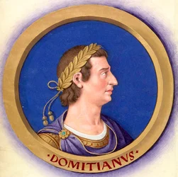 Description of the Twelve Caesars with Their Figures 12-Domitian